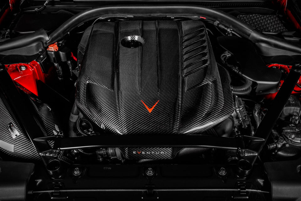 Eventuri Carbon-Motorabdeckung für Toyota Supra (A90)