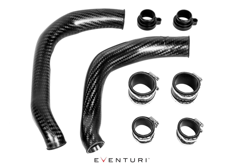 Charge Pipes Carbon | passend für BMW M2/M3/M4 inkl. Competition/CS/GTS (F87/F80/F82/F83) S55 | Eventuri - Drivesupply