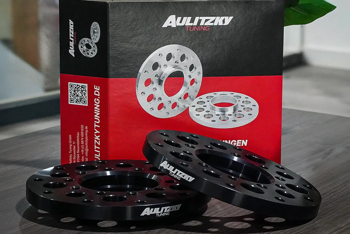 Aulitzky Spurverbreiterungen-Set 12mm für BMW/Mercedes/Mini/Supra