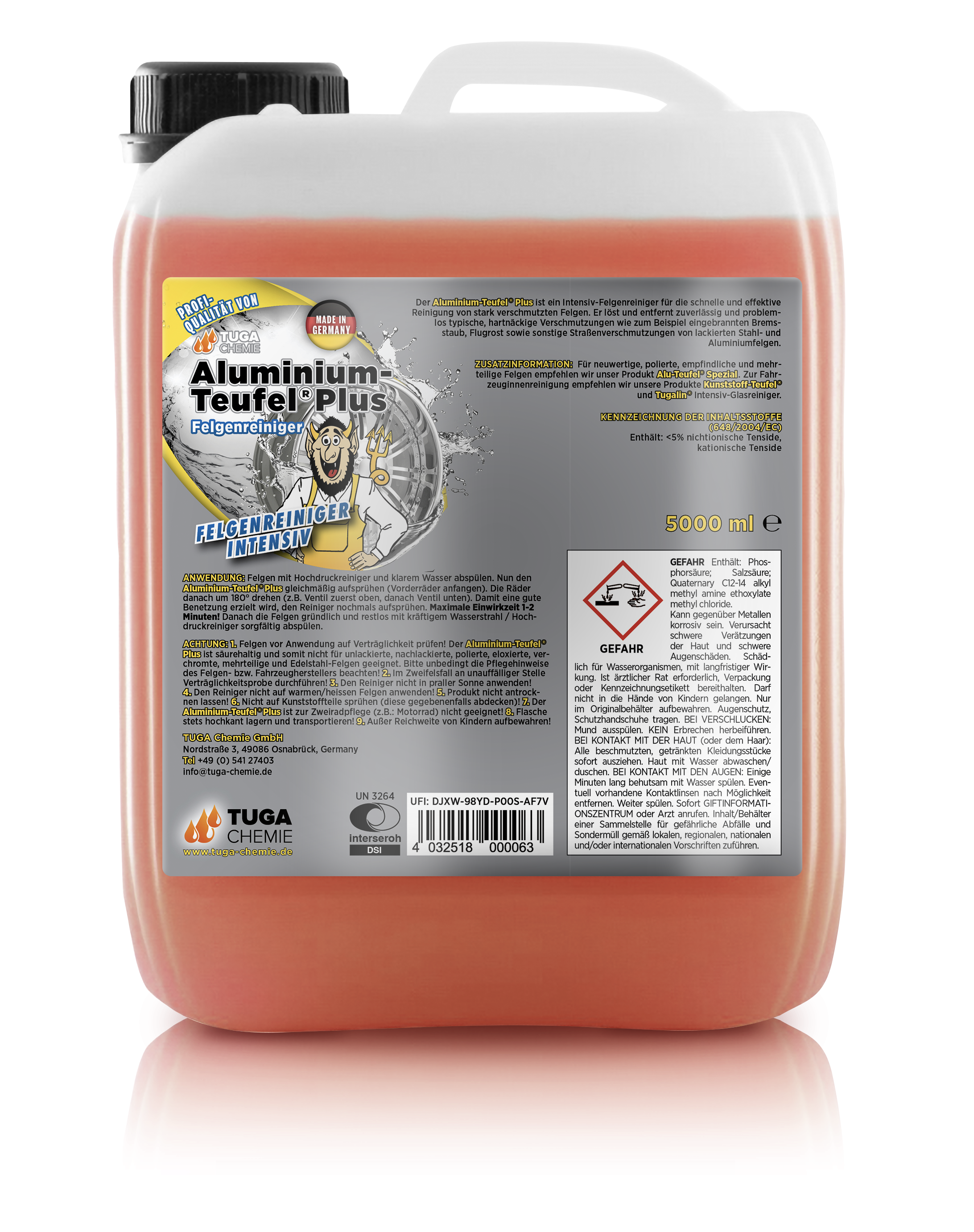 Aluminium-Teufel Rot