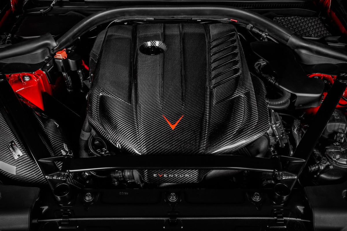 Eventuri Carbon-Motorabdeckung für Toyota Supra (A90)