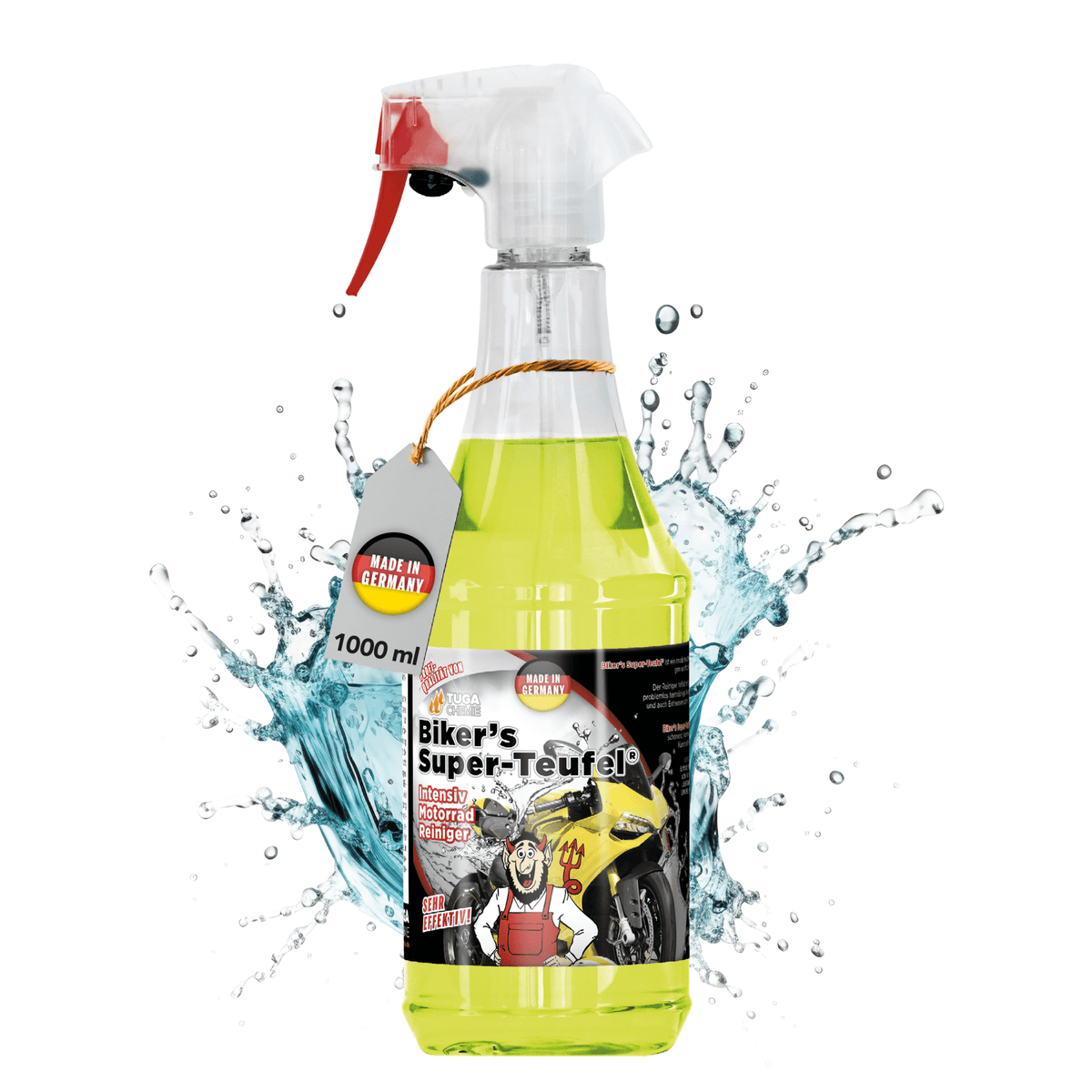 Biker's Super-Teufel Motorradreiniger Flasche 1 Liter