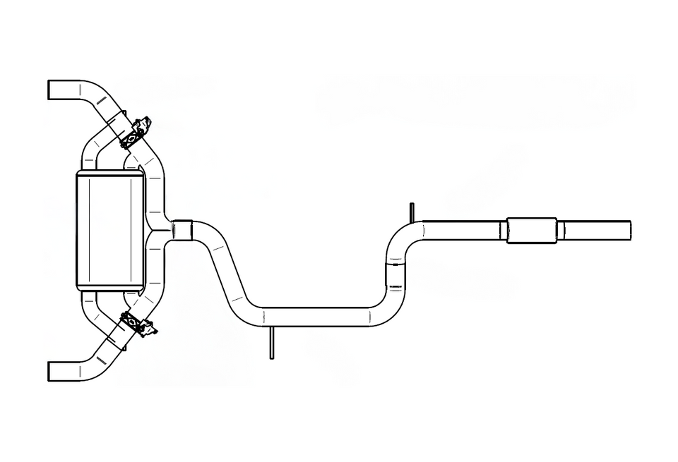Aulitzky Exhaust | ECE Klappenabgasanlage 3" ab Kat | passend für VW Golf 8 GTI/CS/ED45 2.0 TSI EA888 Gen.4