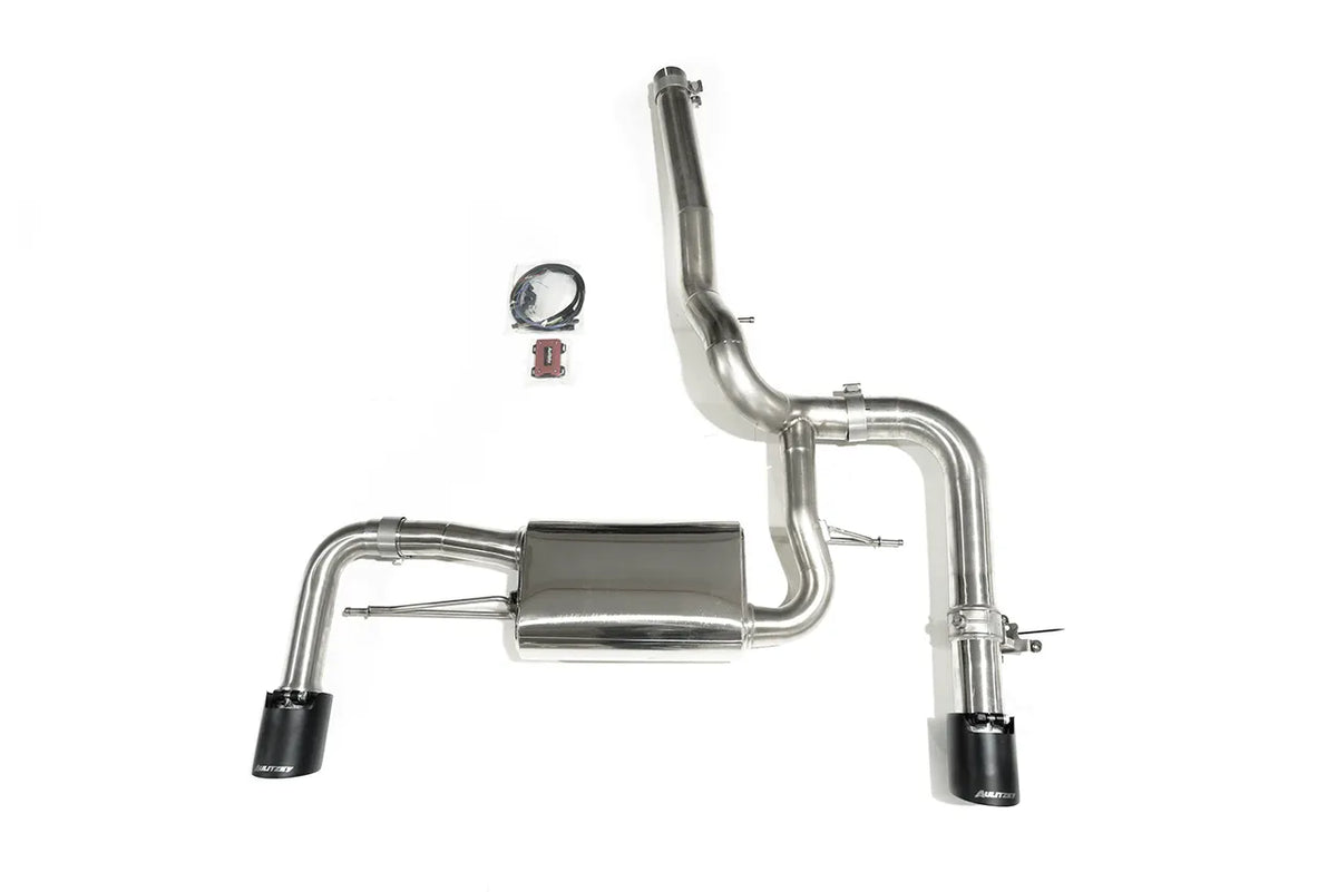 Aulitzky Exhaust | ECE Abgasanlage ab OPF mit Klappensteuerung | passend für BMW M135i xDrive (F40) 306PS B48