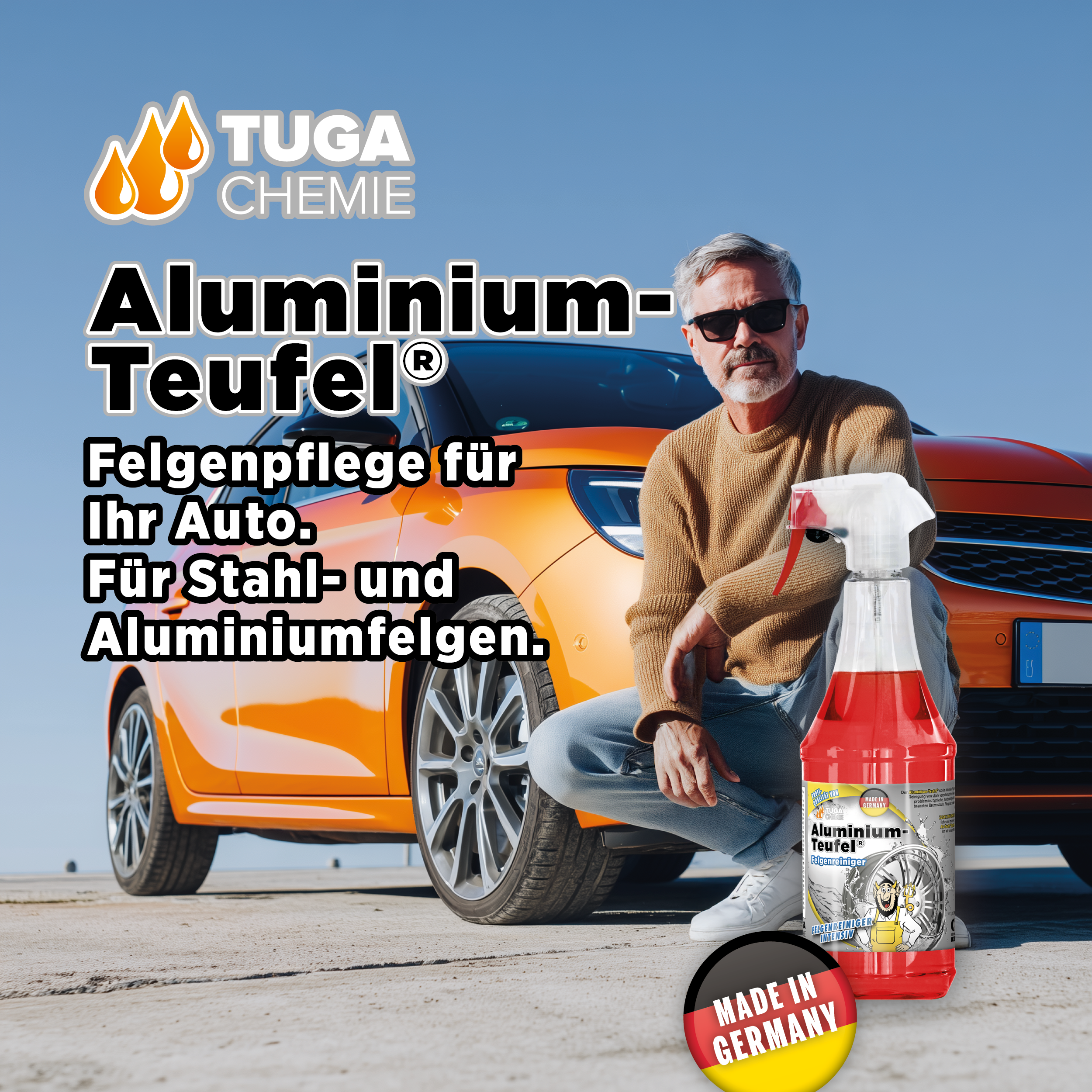 Aluminium-Teufel Rot