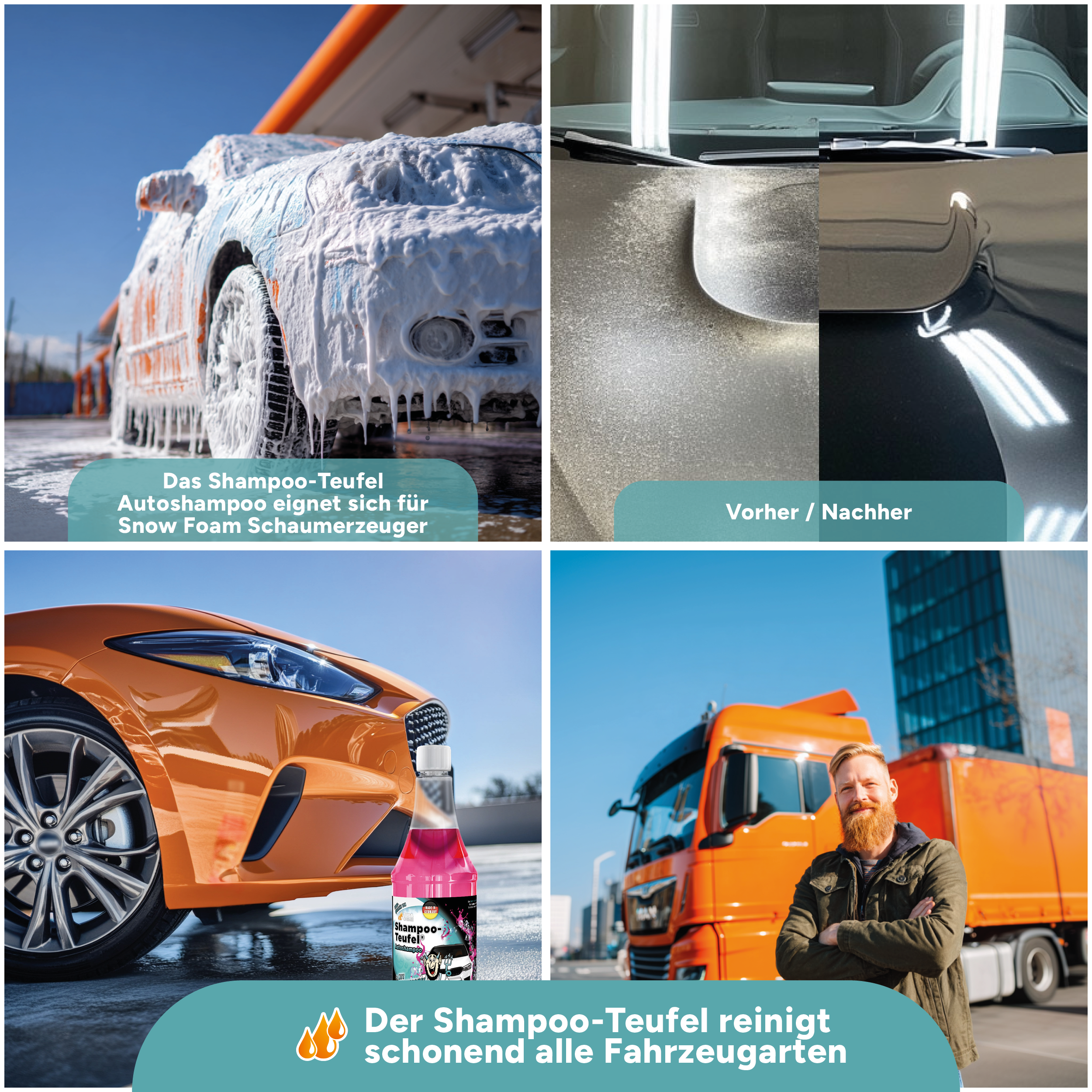 Shampoo-Teufel Autoshampoo | DriveSupply